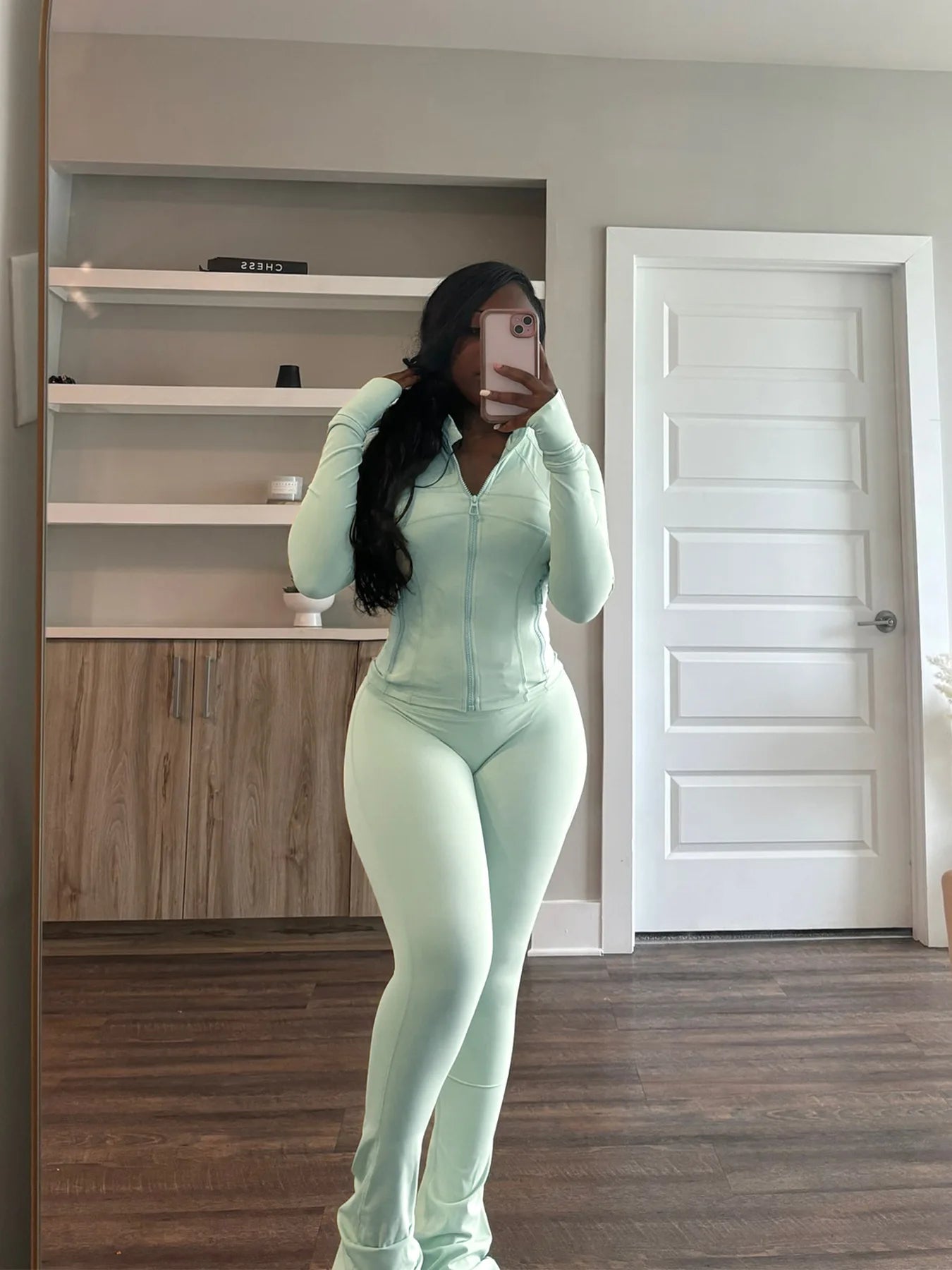 Belle Street Zip Tracksuit Set