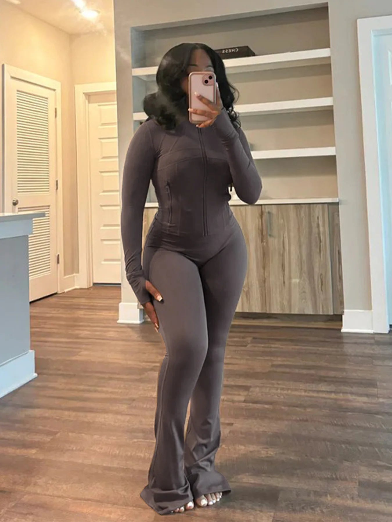 Belle Street Zip Tracksuit Set
