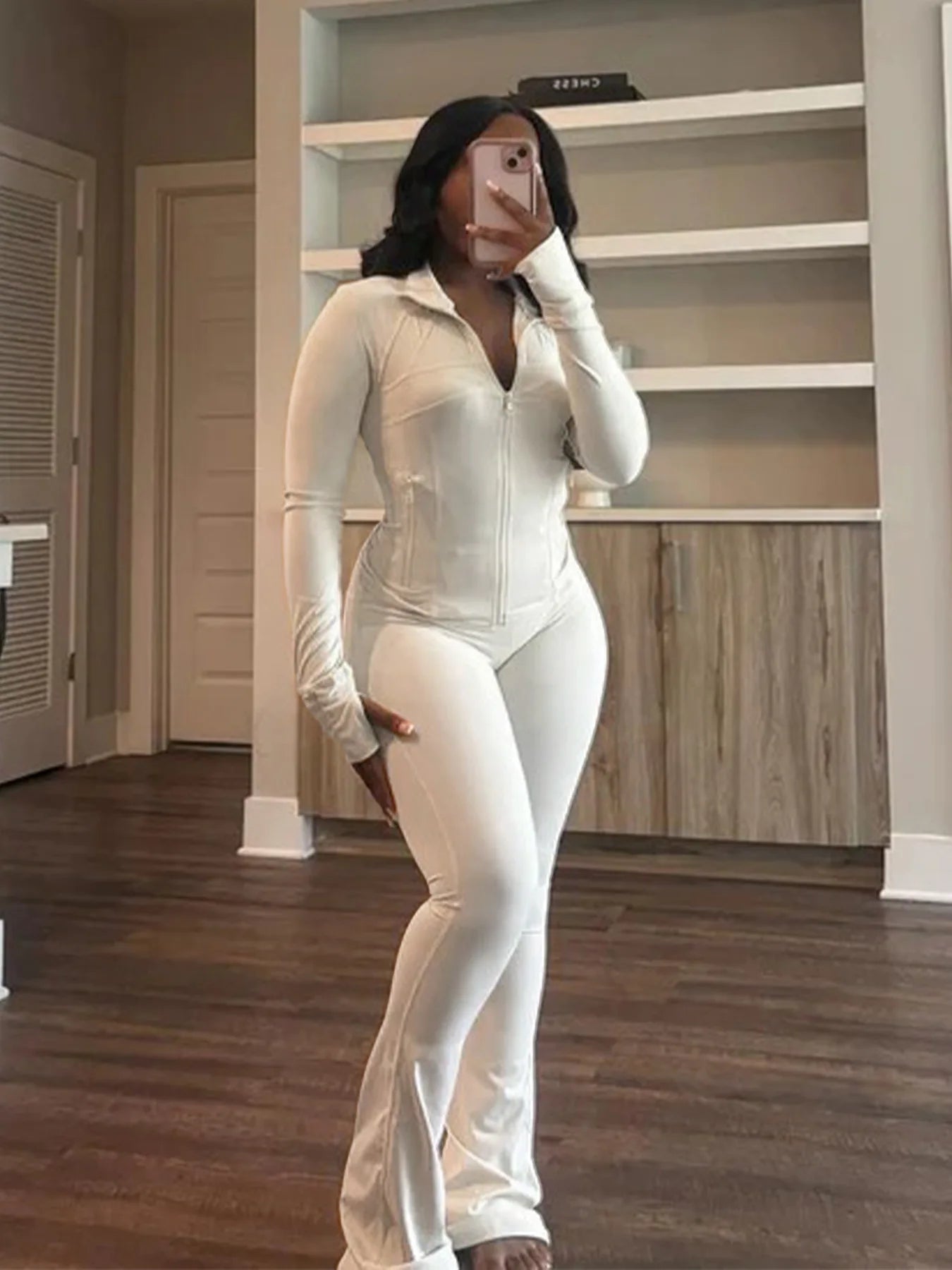 Belle Street Zip Tracksuit Set