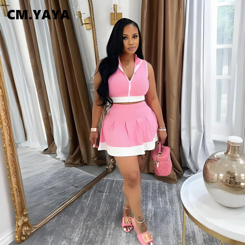 Belle Bloom V-Neck Two-Piece Set