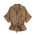 Refined Zip Top & Wide Trouser Set